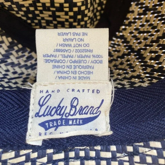 Lucky Brand Woven Hat - Picture 3 of 6